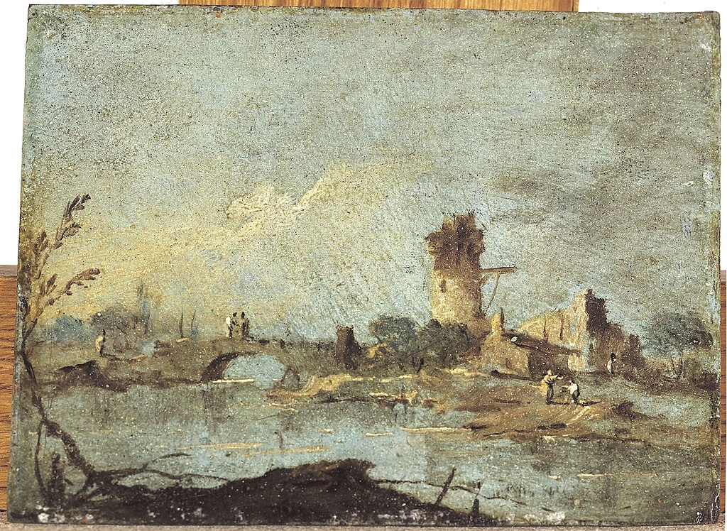 Capriccio con ponte e rovine - Musée Cognacq, Jay